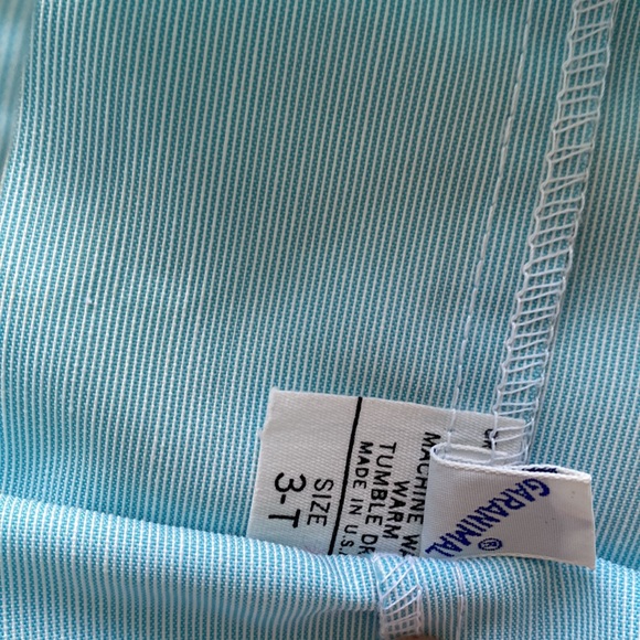 Vintage 70/80s overall/jumper ruffle detail short. NWOT - Picture 6 of 9